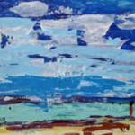 Acryl schilderij, Maya Wildevuur, 2008